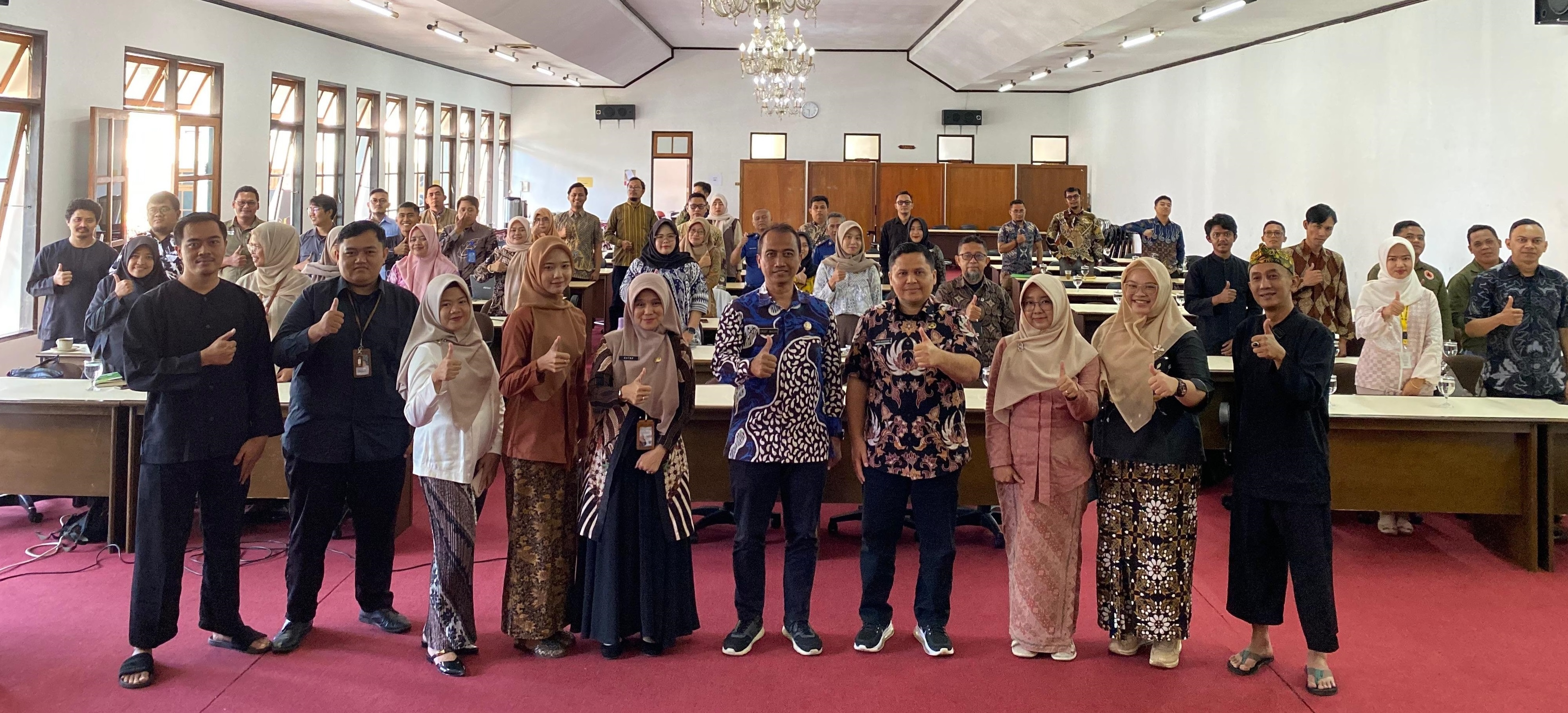 Workshop Peningkatan Kualitas Penyelenggaraan Statistik Sektoral Kabupaten Sukabumi