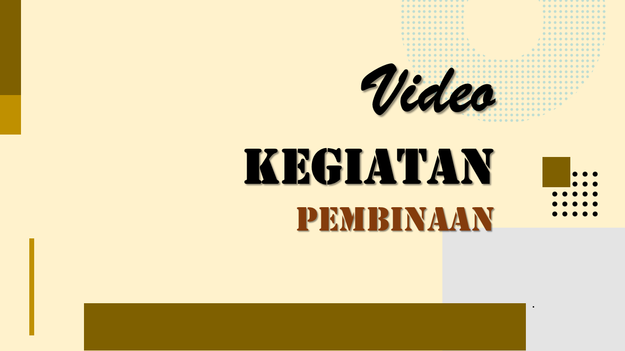 Video Pembinaan Statistik Sektoral - (Ada 0 foto)